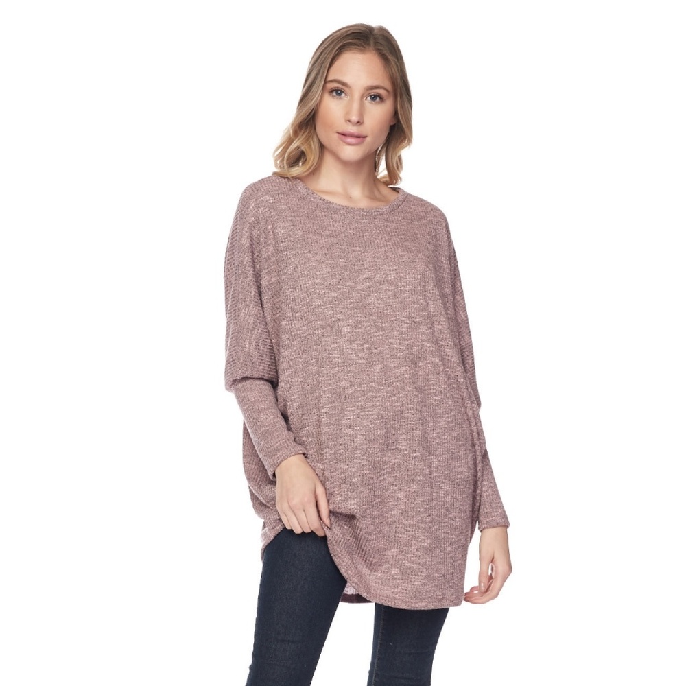 Dolman slv casual sweater Tunic top